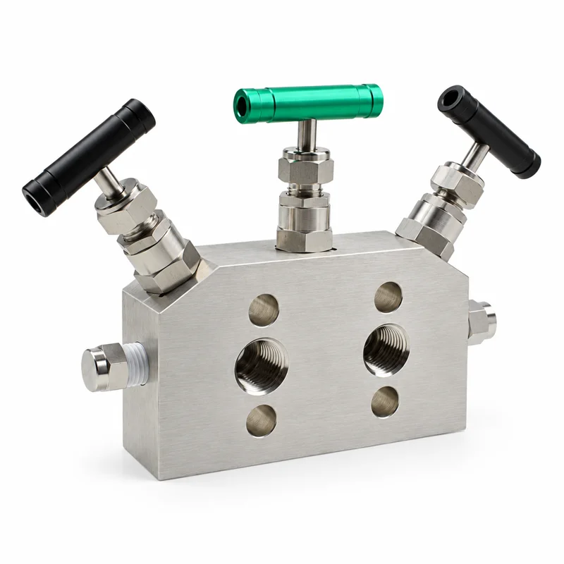 Three-valve Differential-pressure Manifold