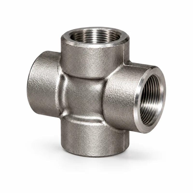 Forged NPT Cross