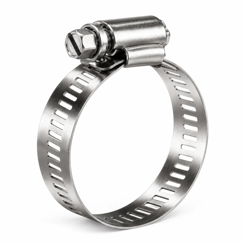 Worm-drive Hose Clamp