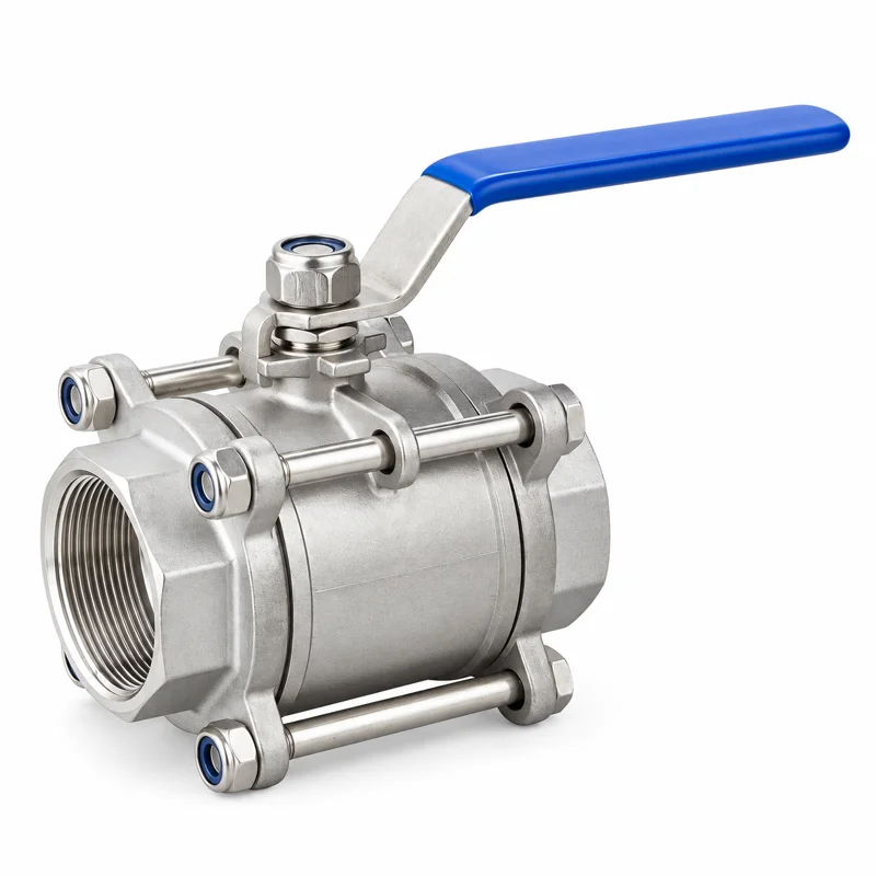 Three-piece Threaded Ball Valve