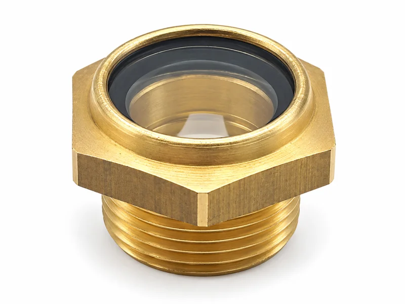 Threaded Oil-level Sight Glass